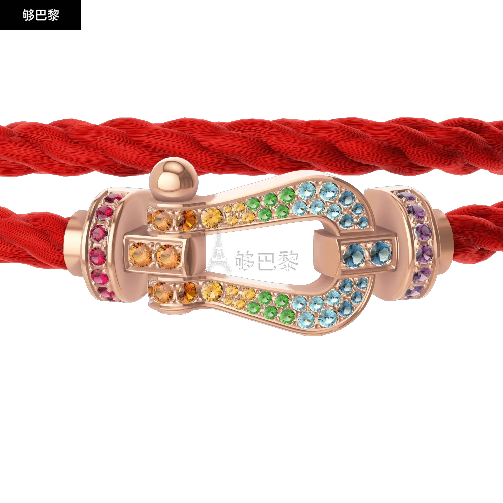 商品Fred|包邮包税【预售7天发货】 FRED 24春夏 男士 手镯 FORCE 10 BRACELET 0B0169-6B0264,价格¥55566,第4张图片详细描述