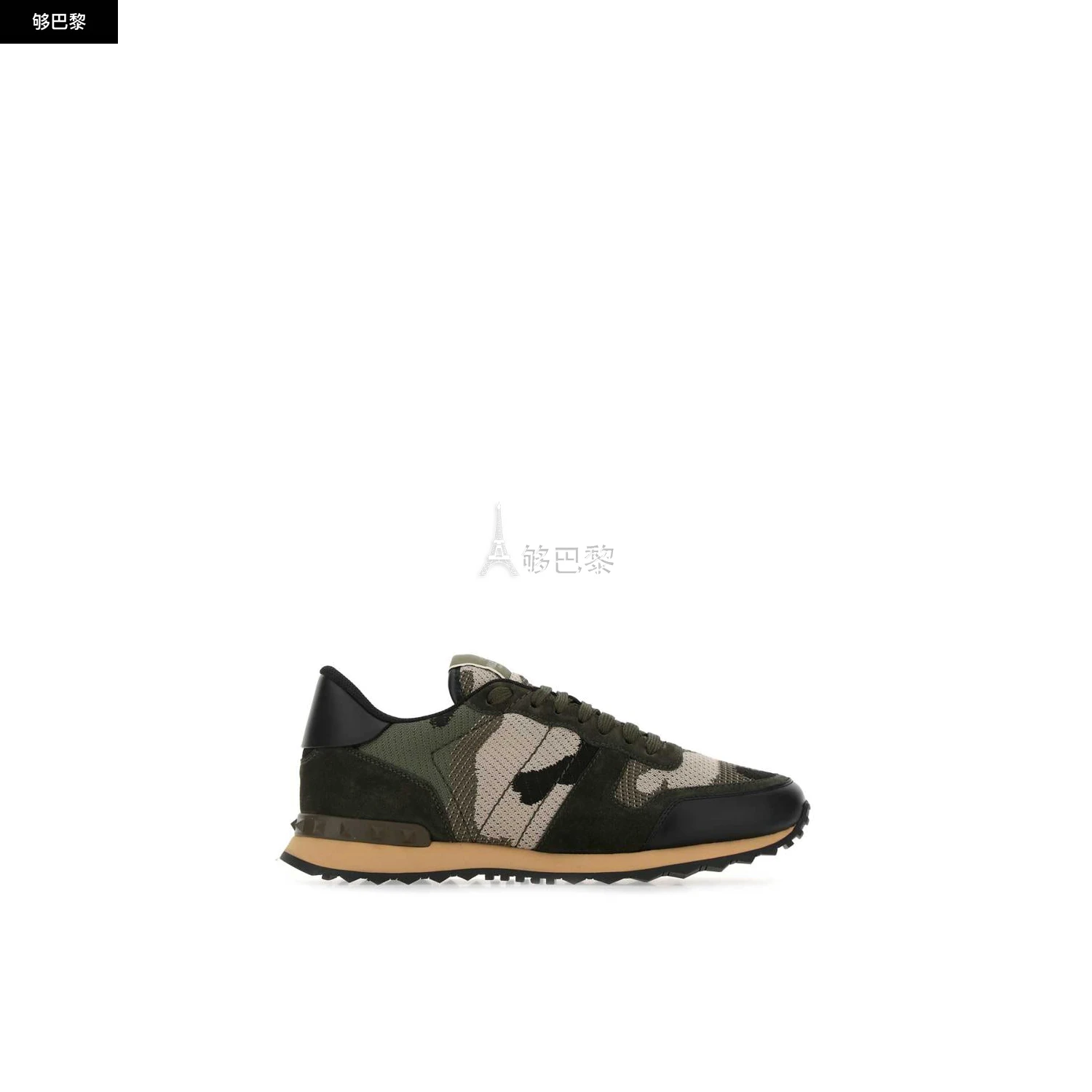 商品Valentino|【特惠5.9折】【预售】 2023春夏 男士 休闲运动鞋 休闲鞋 1817248  2Y2S0723QRK31R ,价格¥3830,第4张图片详细描述