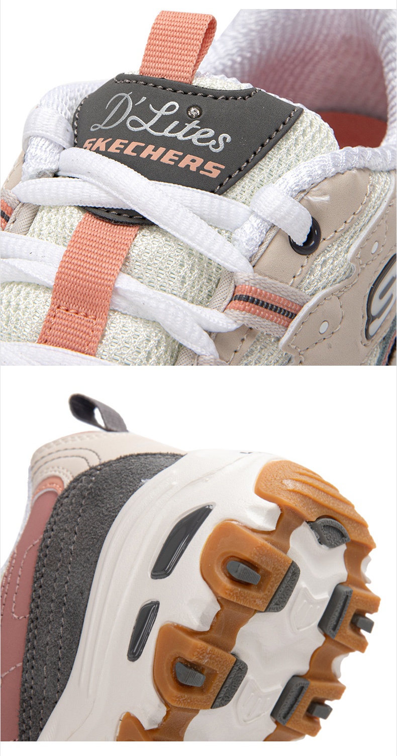 商品[国内直发] SKECHERS|熊猫鞋 D'LITES 1.0时尚绑带女士运动休闲鞋,价格¥354,第21张图片详细描述