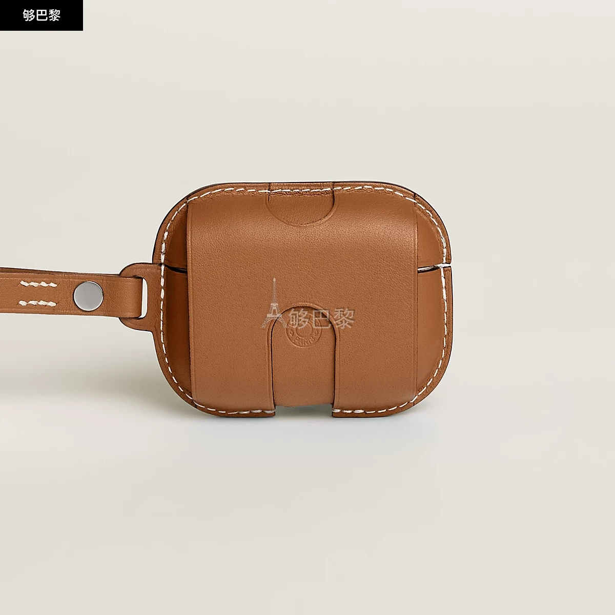 商品Hermes|【预售】 爱马仕 25春夏 女士 耳机包 Étui pour AirPods Pro 2 H0009721A37 ,价格¥8979,第5张图片详细描述