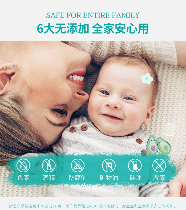 商品[国内直发] Mustela|妙思乐思恬雅润肤膏舒缓滋养补水保湿婴儿宝宝润肤膏200ML,价格¥270,第9张图片详细描述