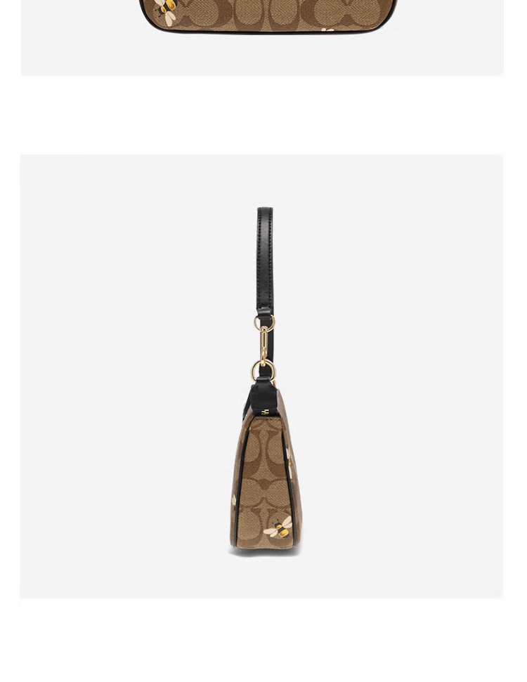 商品Coach|COACH 奥莱款女士PVC配皮手拿包 C8673IME7V,价格¥1148,第3张图片详细描述