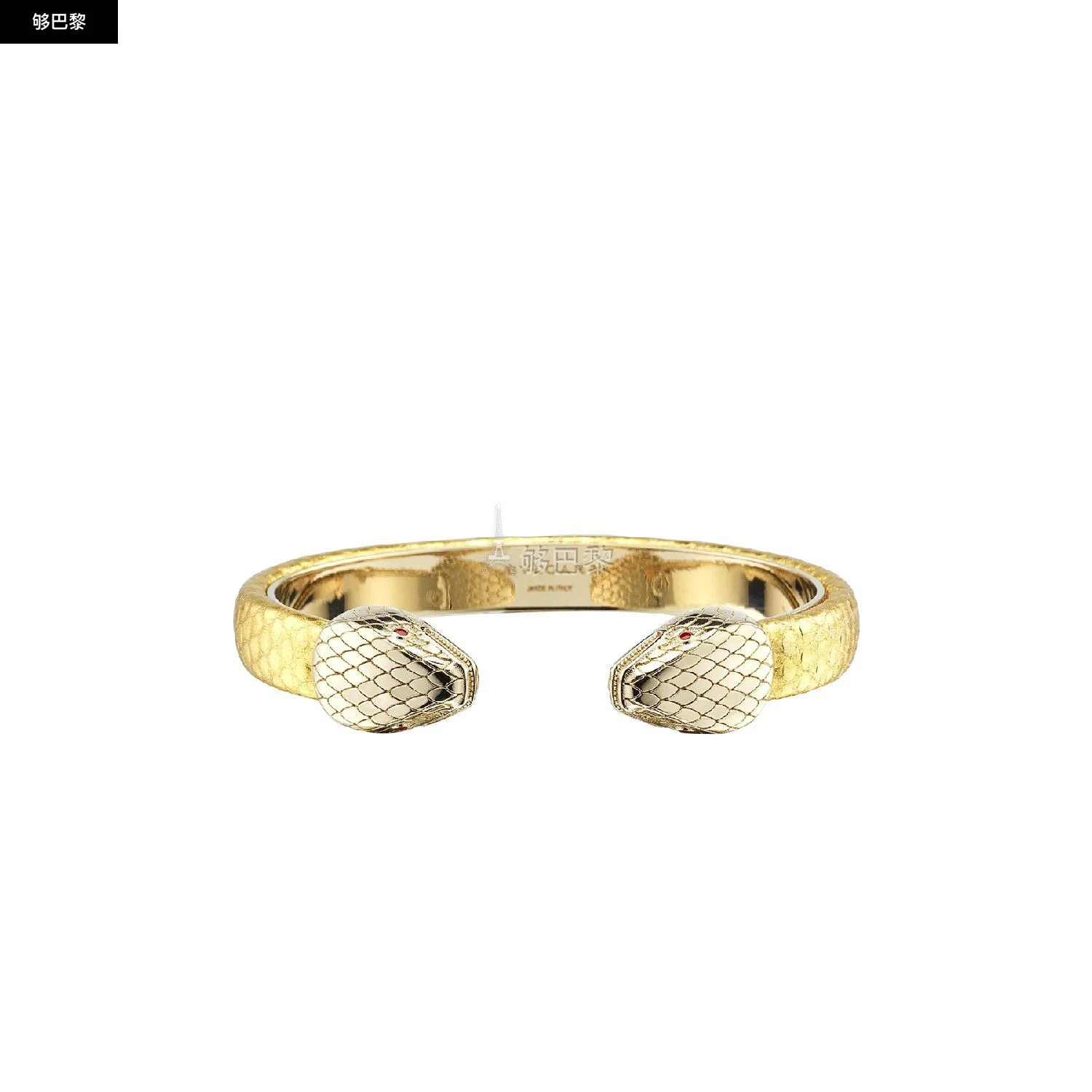 商品BVLGARI|包邮包税【预售7天发货】 BVLGARI宝格丽 23秋冬 女士 手链 SERPENTI FOREVER BRACELET EN CUIR 291247,价格¥4327,第3张图片详细描述