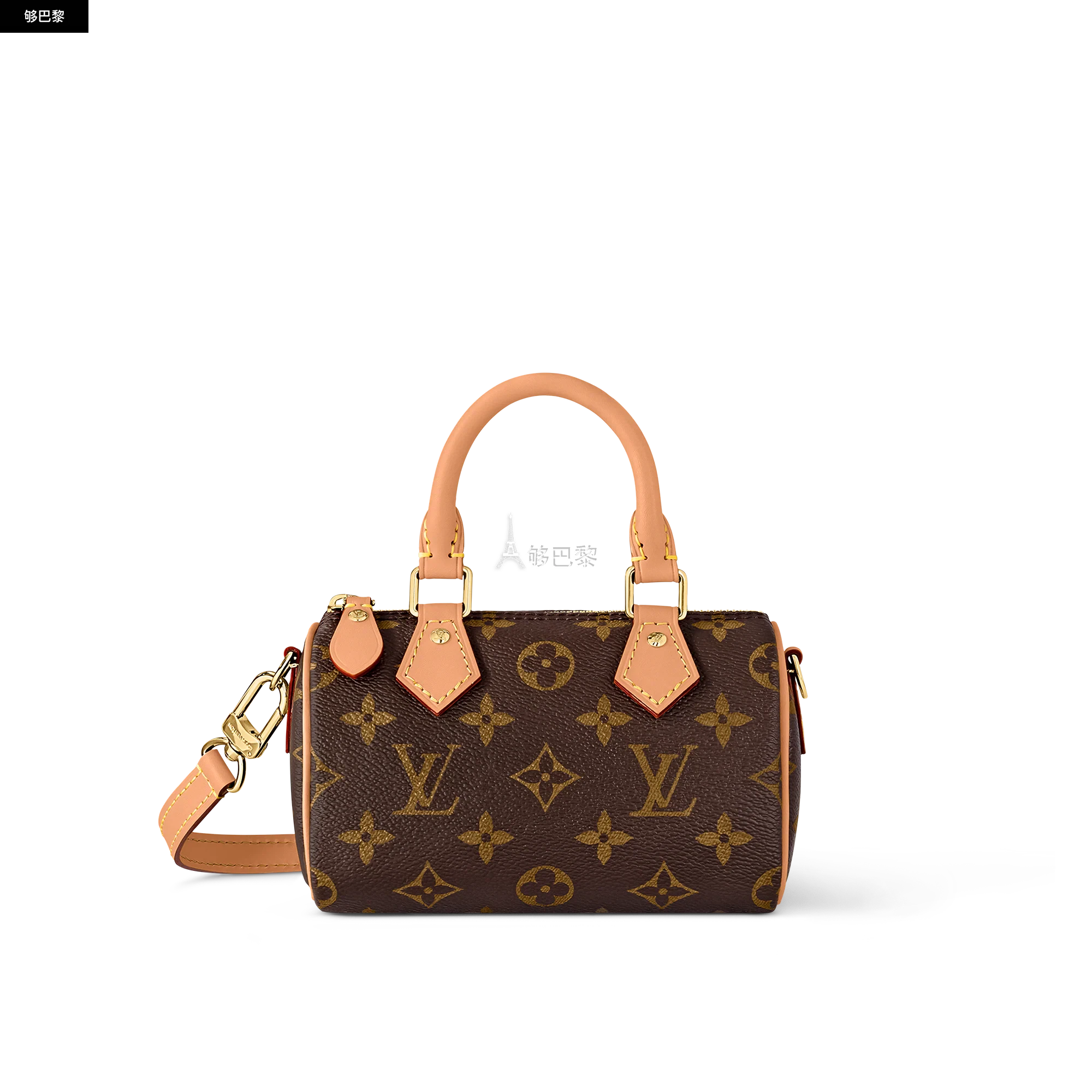商品Louis Vuitton|【预售】 LV路易威登 25春夏 女士 单肩包 NANO SPEEDY 手袋 M81085 ,价格¥15657,第4张图片详细描述