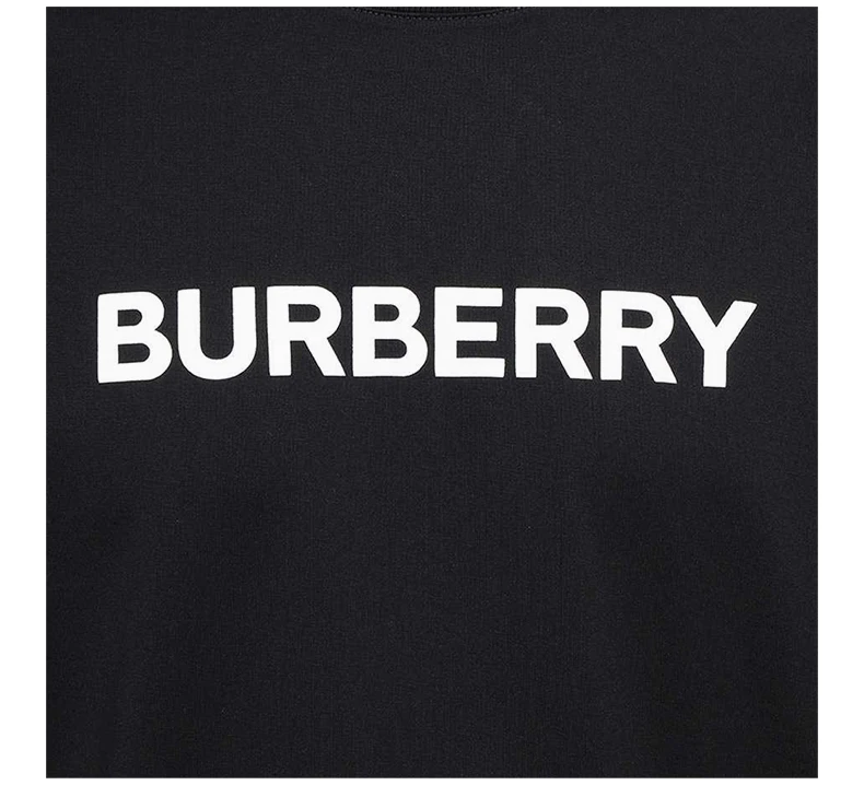 商品[国内直发] Burberry|BURBERRY 黑色男士T恤 8055307,价格¥2380,第6张图片详细描述