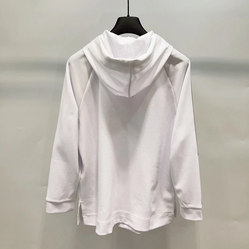 商品Fendi|Fendi 芬迪 女士白色连帽运动卫衣 FAF105-A8WL-F188P,价格¥4227,第1张图片详细描述