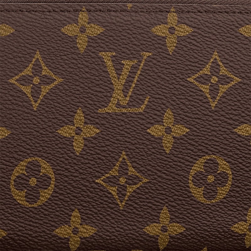 商品Louis Vuitton|【现货】路易威登 23新款 Zippy女士棕色老花帆布配皮拉链开合钱包 M42616,价格¥5428,第6张图片详细描述