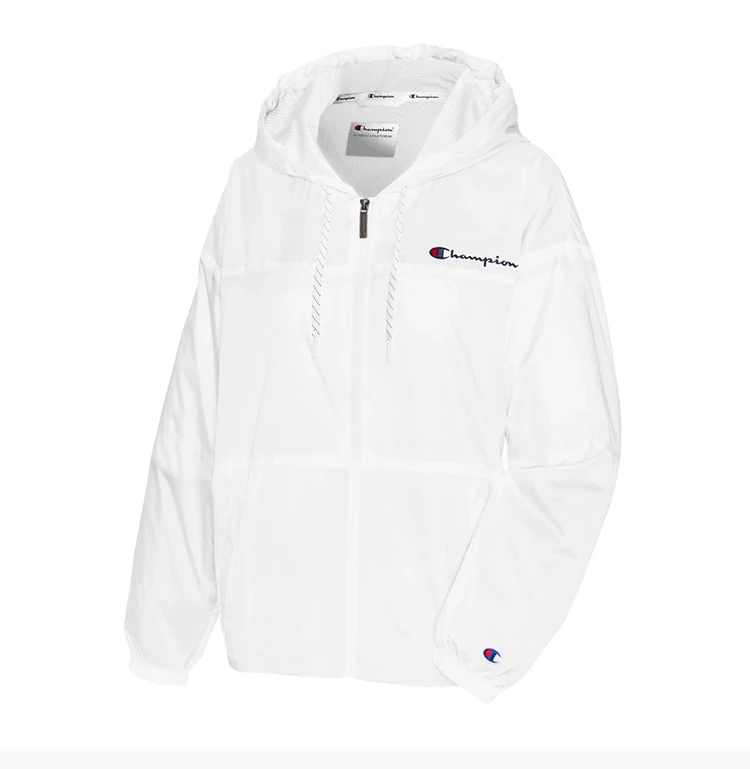 商品[国内直发] CHAMPION|Champion 女士时尚拼色连帽拉链夹克 J5688-550769-100,价格¥139,第8张图片详细描述