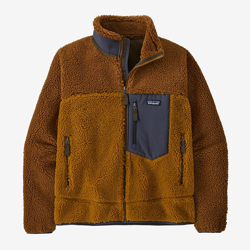 商品[国内直发] Patagonia|patagonia巴塔哥尼亚 Classic Retro-X 休闲撞色口袋拼接摇粒绒夹克外套 男款,价格¥1875,第21张图片详细描述