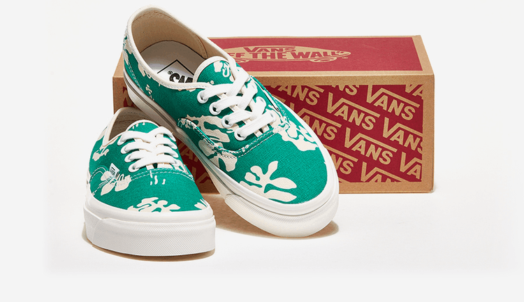 商品Vans|【Brilliant|包邮包税】万斯 AUTHENTIC 44 DX  运动鞋 帆布鞋  VN0A5KX4AWP (ANAHEIM FACTORY) PEPPER GREEN/OG ALOHA,价格¥339,第4张图片详细描述