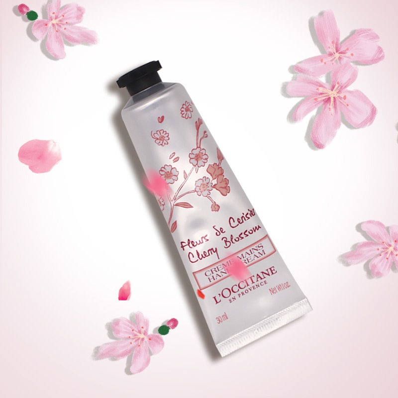 商品L'Occitane|L'occitane欧舒丹玫瑰之心润手霜10ml乳木果玫瑰樱花滋润保湿补水,价格¥43,第1张图片详细描述
