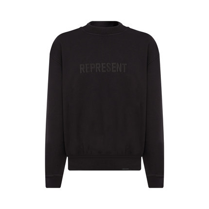 商品[国内直发] Represent|REPRESENT 男士卫衣/帽衫黑色 M04144-01,价格¥963,第1张图片详细描述