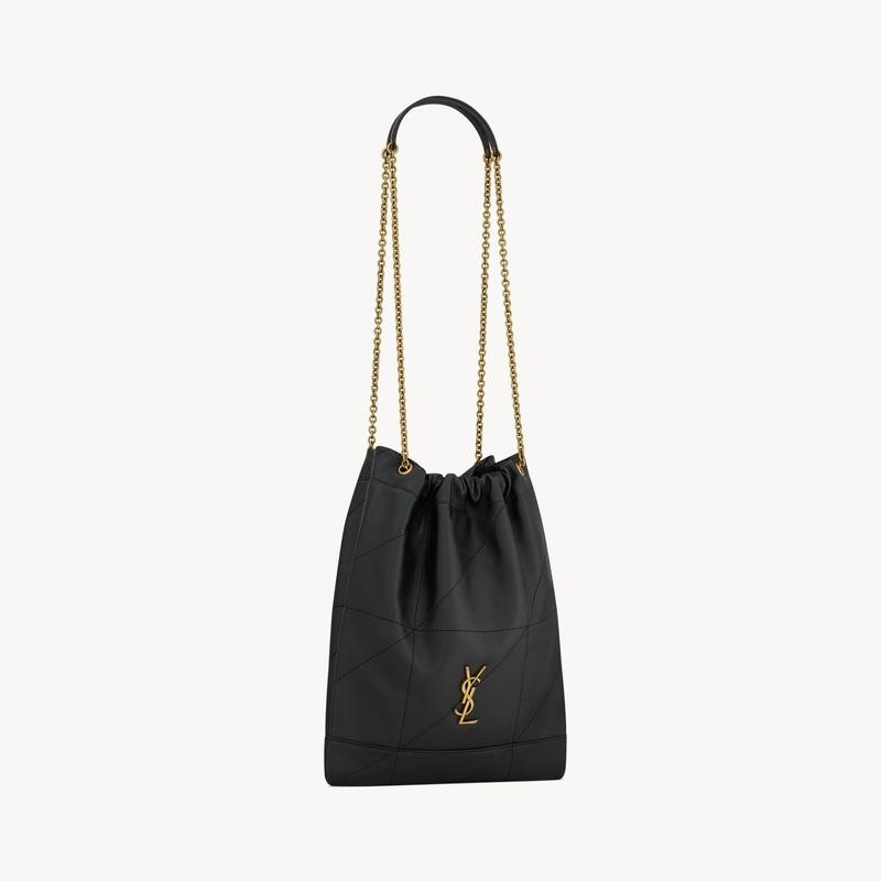 商品Yves Saint Laurent|圣罗兰 JAMIE系列女士黑色棉布单肩包 781666AAB321000（四色可选）,价格¥19942,第5张图片详细描述