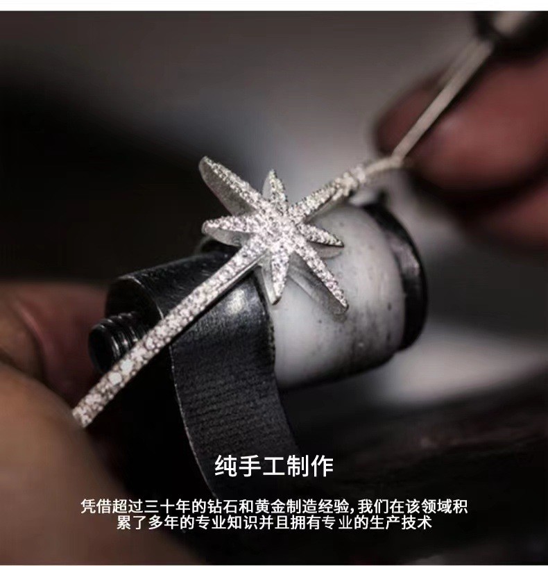 商品[国内直发] apm Monaco|APM MONACO APM MONACO 轻奢双流星AC3351 Z005,价格¥923,第7张图片详细描述