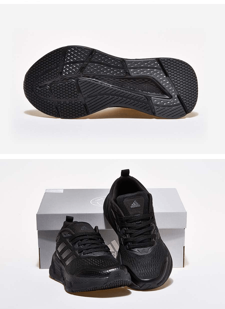 商品Adidas|【Brilliant|包邮包税】阿迪达斯 QUESTAR 女生  训练运动鞋 跑步鞋  GZ0619 CBLACK/CBLACK/GRESIX,价格¥436,第3张图片详细描述
