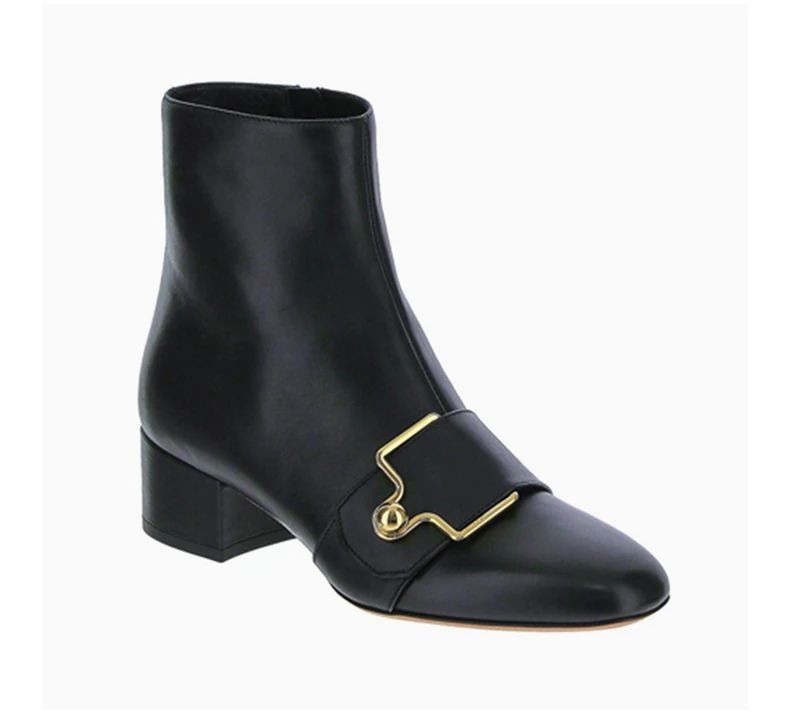 商品Bally|Bally 巴利 黑色女士高跟鞋 6228103,价格¥2995,第5张图片详细描述