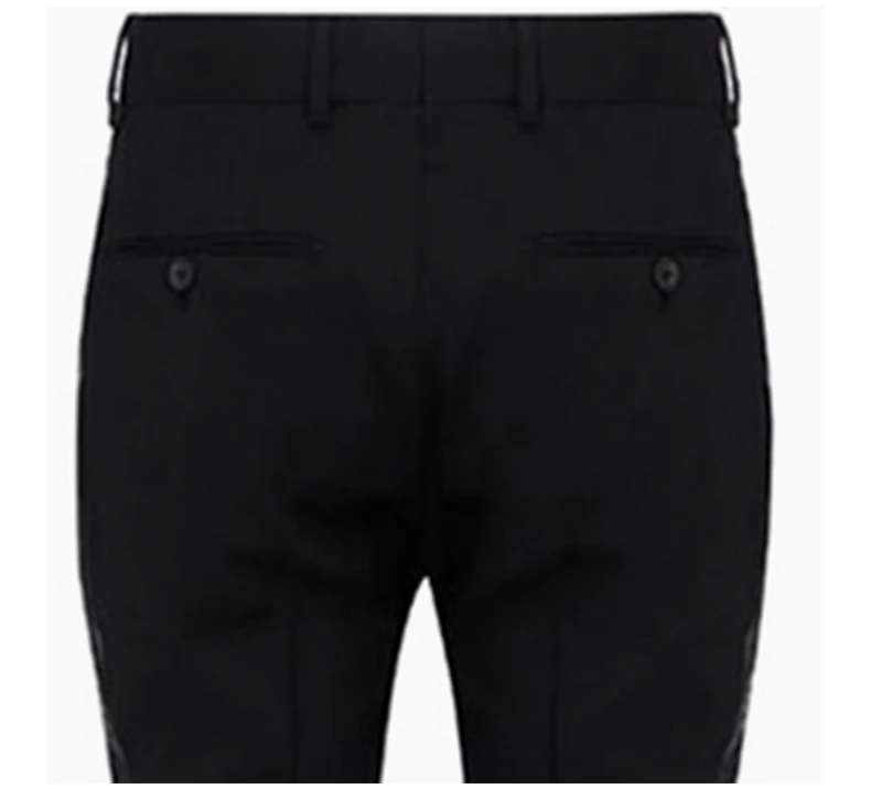 商品Fendi|FENDI 男士黑色直筒��西装裤 FB0514-ABI2-F0QA1,价格¥3423,第8张图片详细描述