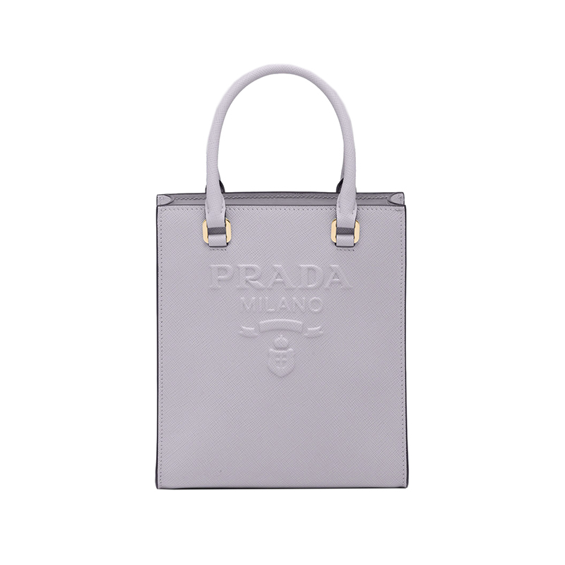 商品Prada|PRADA/普拉达 22新款 女士小号紫藤色saffiano皮革珐琅徽标拆卸织物肩带单肩手提斜挎包1BA333_NZV_F0230_V_N2A,价格¥15755,第6张图片详细描述