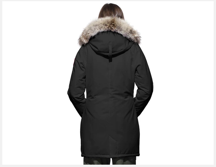 商品[国内直发] Canada Goose|CANADA GOOSE 黑色女士羽绒服 3037L-BLACK,价格¥7420,第5张图片详细描述