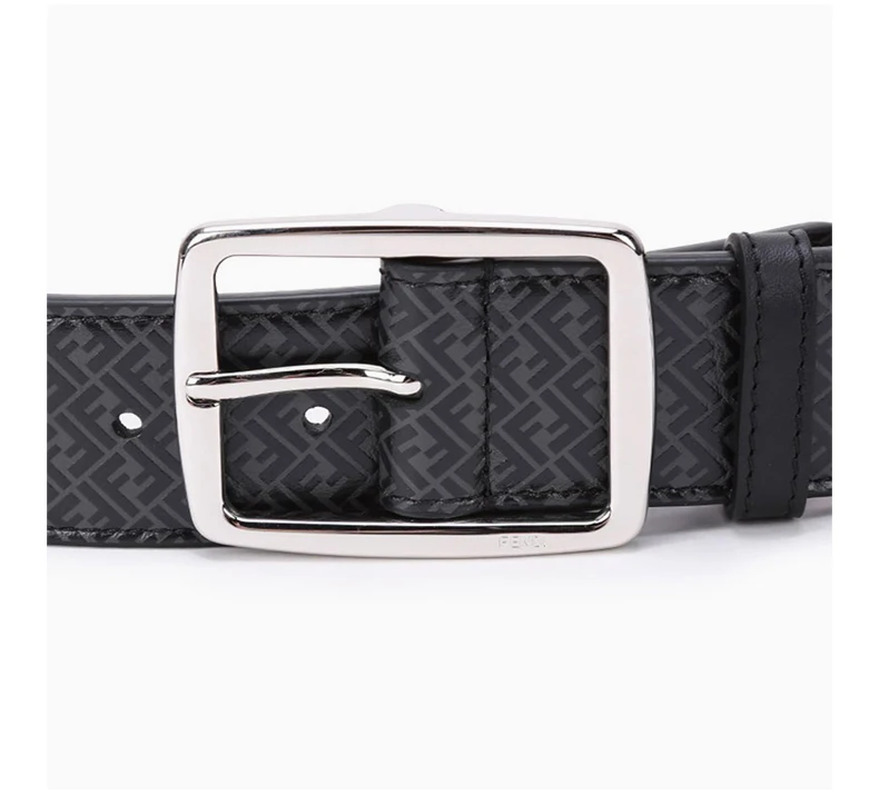 商品Fendi|FENDI 男士双F印花腰带 7C0434AGLPF0L6B,价格¥2224,第7张图片详细描述