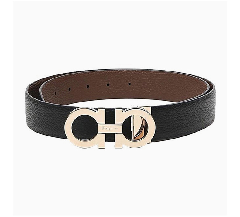 商品Salvatore Ferragamo|SALVATORE FERRAGAMO 菲拉格慕 男士黑色腰带 67-0017-742541【包装随机,部分无包装盒】,价格¥2905,第8张图片详细描述