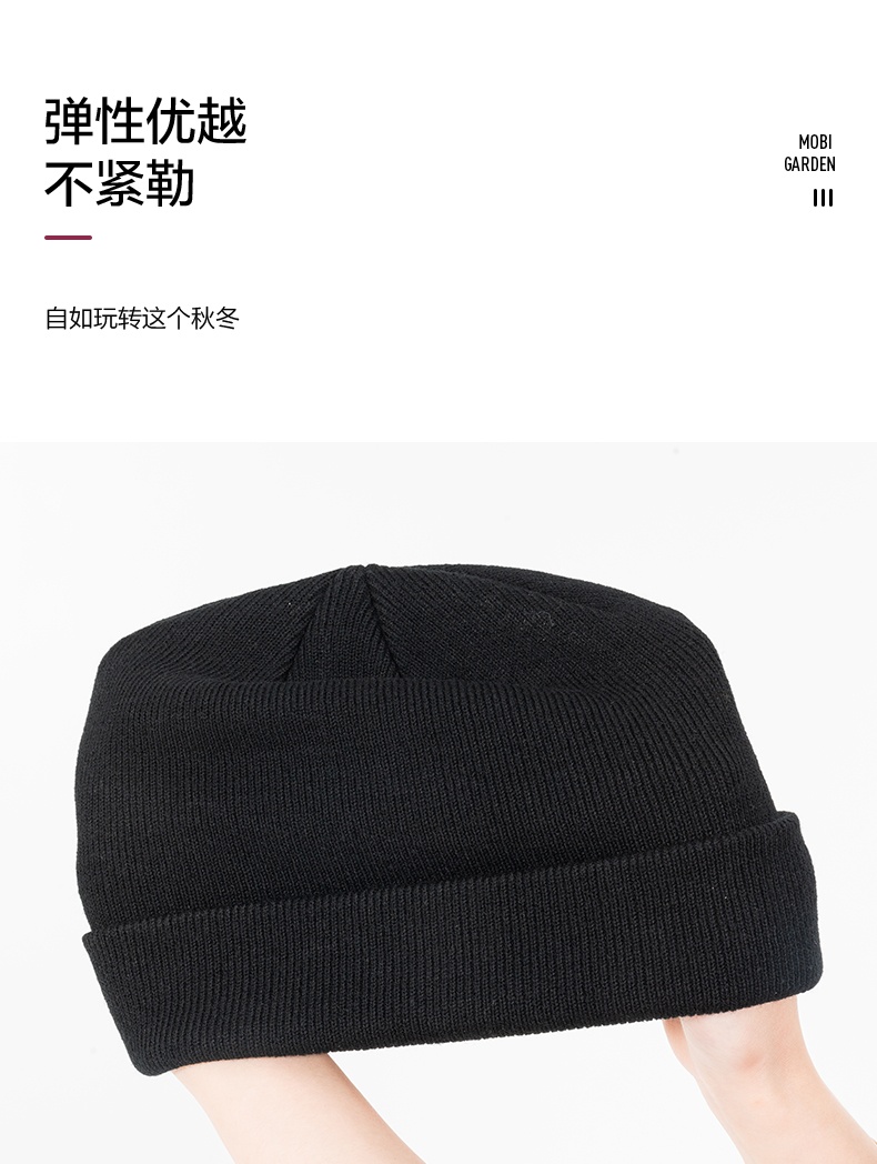 商品[国内直发] MobiGarden|露营针织帽户外运动跑步秋冬季加厚保暖男女毛线帽子NX20308007,价格¥37,第18张图片详细描述