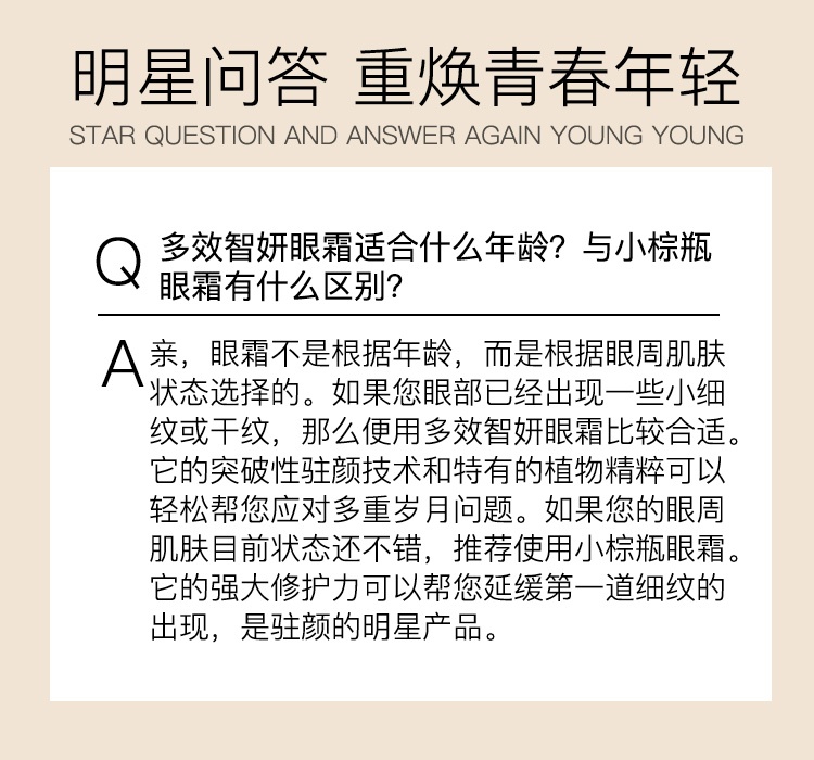商品[国内直发] Estée Lauder|ESTĒE LAUDER 雅诗兰黛 多效智妍眼霜15ml 双眼紧致 淡化细纹,价格¥411,第12张图片详细描述