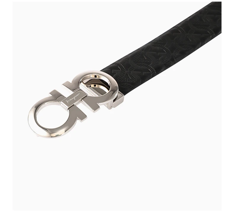 商品Salvatore Ferragamo|SALVATORE FERRAGAMO 黑色男士腰带 67-9939-746527,价格¥2521,第5张图片详细描述