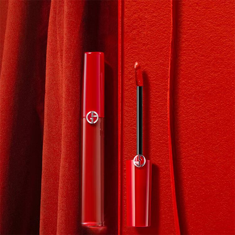 商品Giorgio Armani|阿玛尼红管唇釉#405#214口红粉底液礼盒礼袋装七夕情人节礼物送女友,价格¥628,第6张图片详细描述