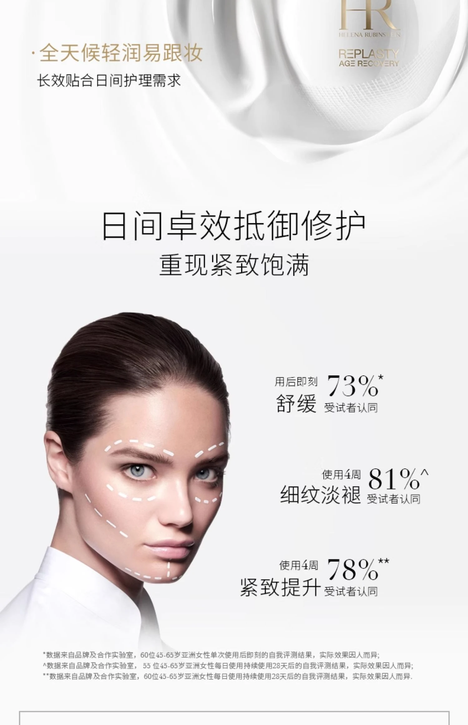 商品Helena Rubinstein|HR 赫莲娜 白绷带面霜 活颜修护舒缓霜 100ml,价格¥2562,第5张图片详细描述