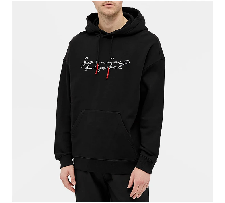 商品Givenchy|GIVENCHY 黑色男士卫衣/帽衫 BMJ08R30AF-001,价格¥4075,第5张图片详细描述