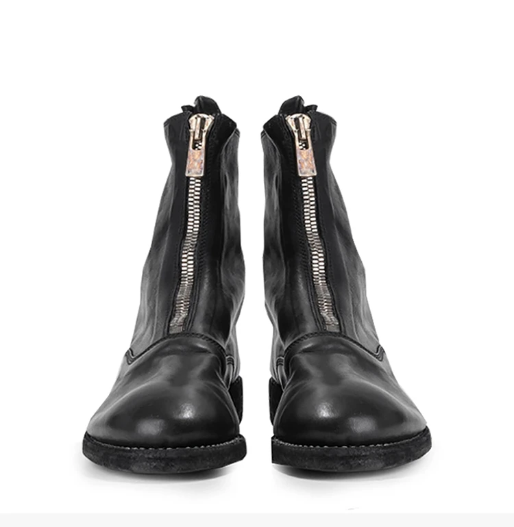 商品guidi|GUIDI 黑色女士踝靴 210-SOFT-HORSEFG-BLKT,价格¥4544,第7张图片详细描述