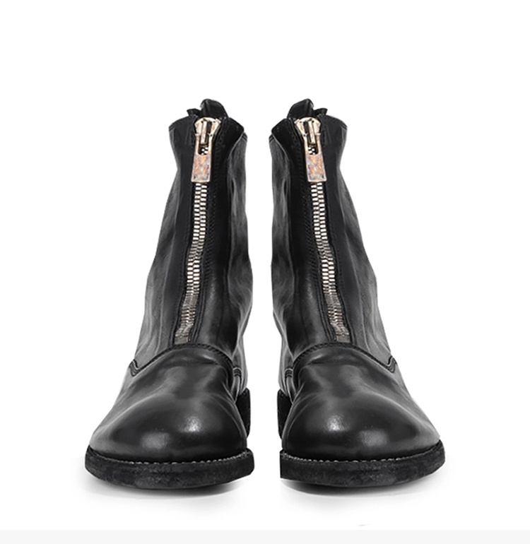 商品guidi|GUIDI 黑色女士踝靴 210-SOFT-HORSEFG-BLKT,价格¥4096,第9张图片详细描述