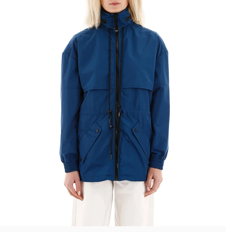商品Kenzo|Kenzo 高田贤三 女士蓝色尼龙外套 FA52BL106567-73,价格¥2443,第7张图片详细描述