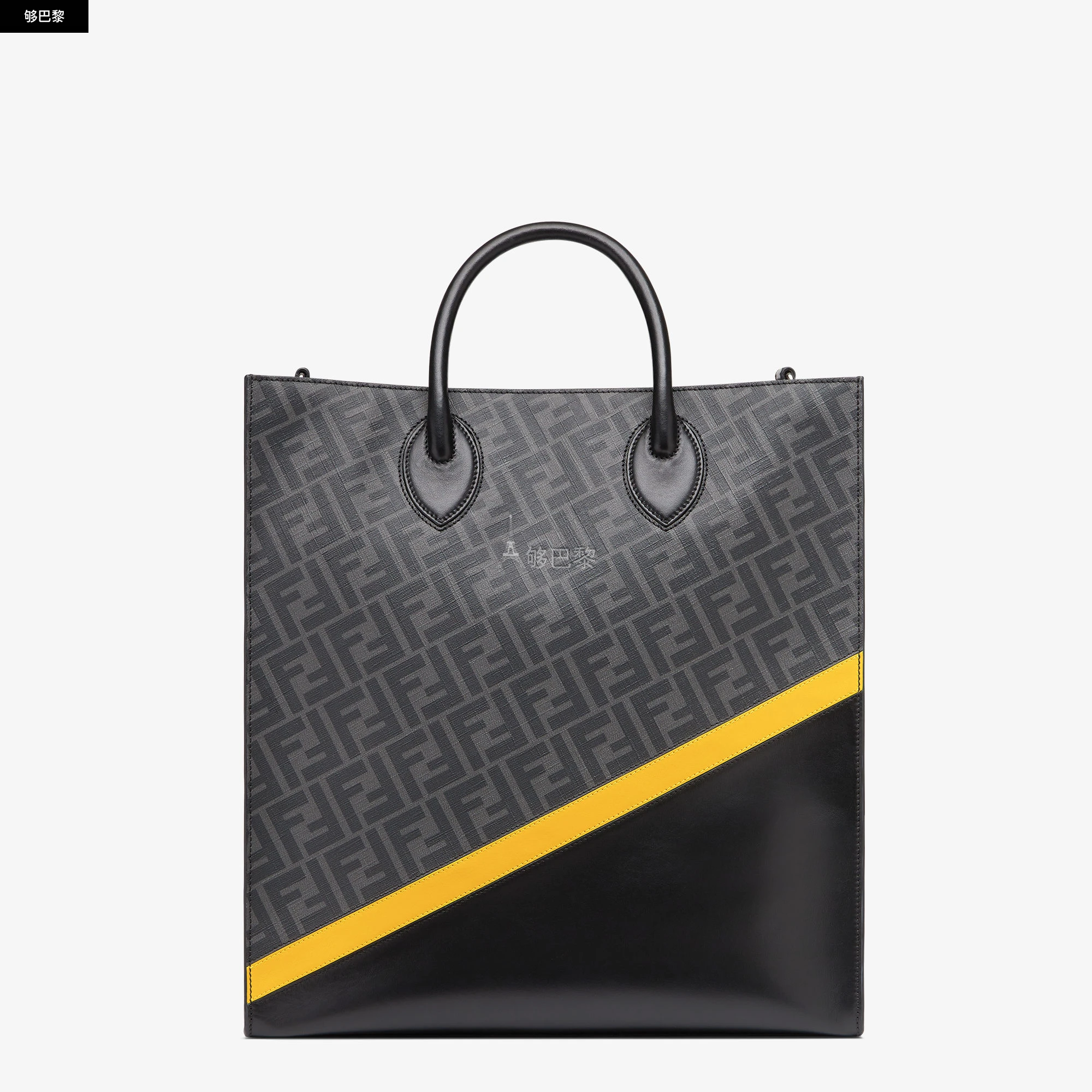 商品Fendi|【预售】 芬迪 25春夏 男士 手提包 Vertical Tote 7VA578ALKAF0R2A ,价格¥15835,第3张图片详细描述