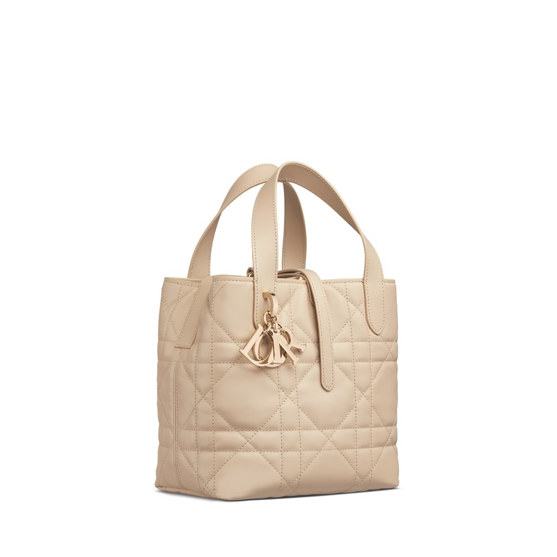 商品Dior|迪奥 Toujours系列女士米色牛皮手提包 M2835OSNW_M51U,价格¥22941,第7张图片详细描述