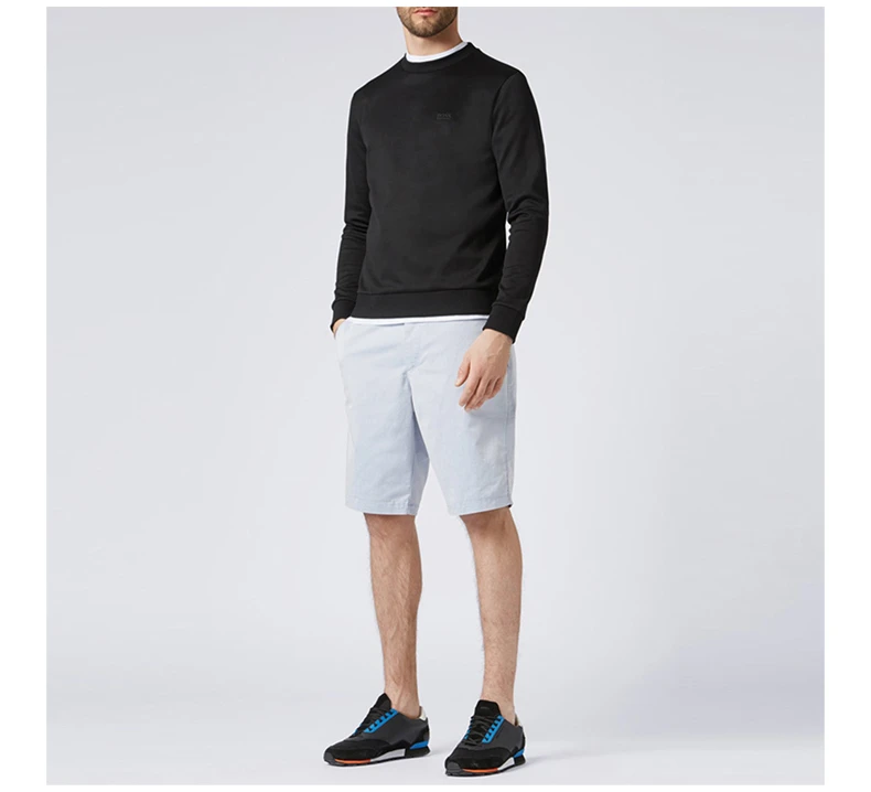 商品Hugo Boss|HUGO BOSS 黑色男士卫衣/帽衫 SALBO1-50373714-001,价格¥718,第6张图片详细描述