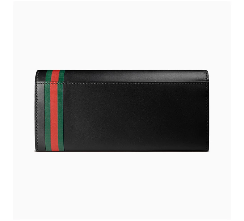 商品[国内直发] Gucci|GUCCI 黑色男士长款钱夹 386844-BTT7N-1060,价格¥5131,第5张图片详细描述