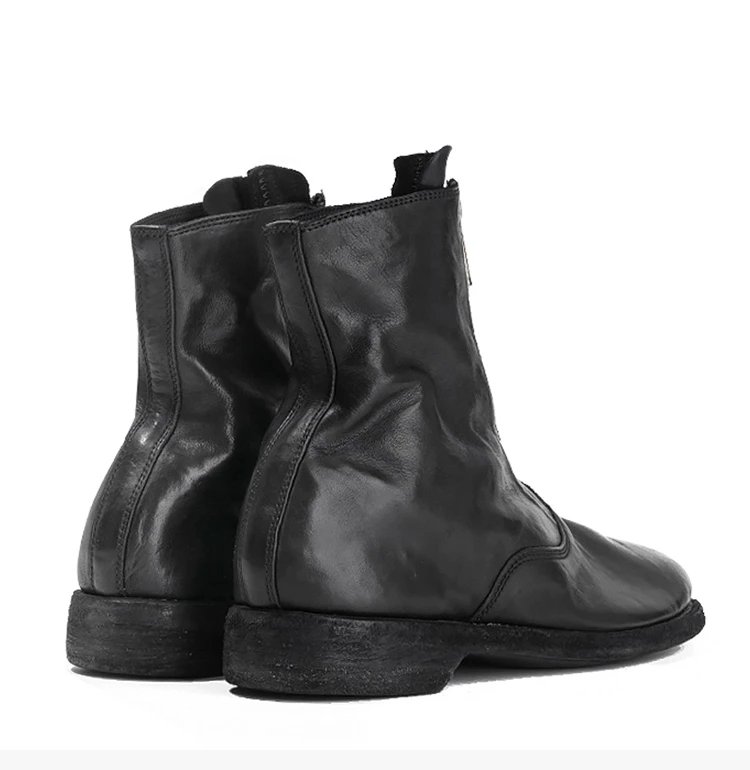 商品guidi|GUIDI 黑色女士踝靴 210-SOFT-HORSEFG-BLKT,价格¥4544,第6张图片详细描述