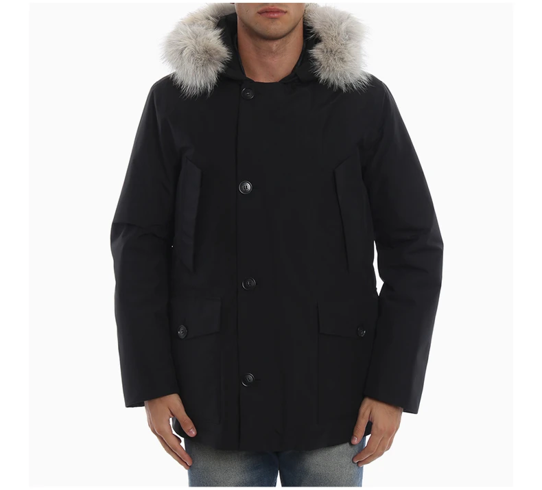 商品Woolrich|WOOLRICH  黑色 男士羽绒服 WOCPS2688GT02-100,价格¥2176,第6张图片详细描述