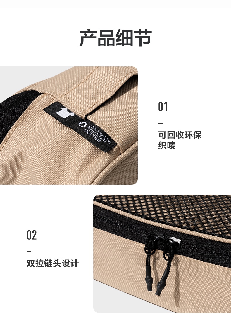 商品[国内直发] MobiGarden|旅行洗漱收纳包户外洗漱套装旅行便携装出差外出行李整理袋,价格¥45,第20张图片详细描述