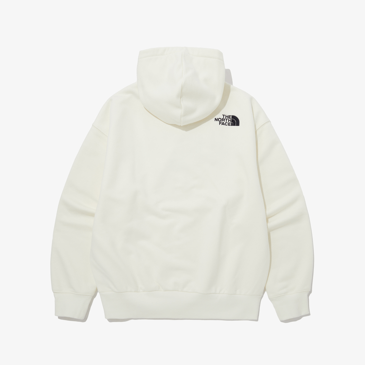 商品The North Face|【Brilliant|北面特惠】北面拱形徽标连帽套头衫 ARCH LOGO HOOD PULLOVER CREAM NM5PP50J,价格¥820,第3张图片详细描述