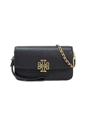 商品Tory Burch|TORY BURCH 黑色女士斜挎包 141012-001,价格¥2130,第1张图片详细描述