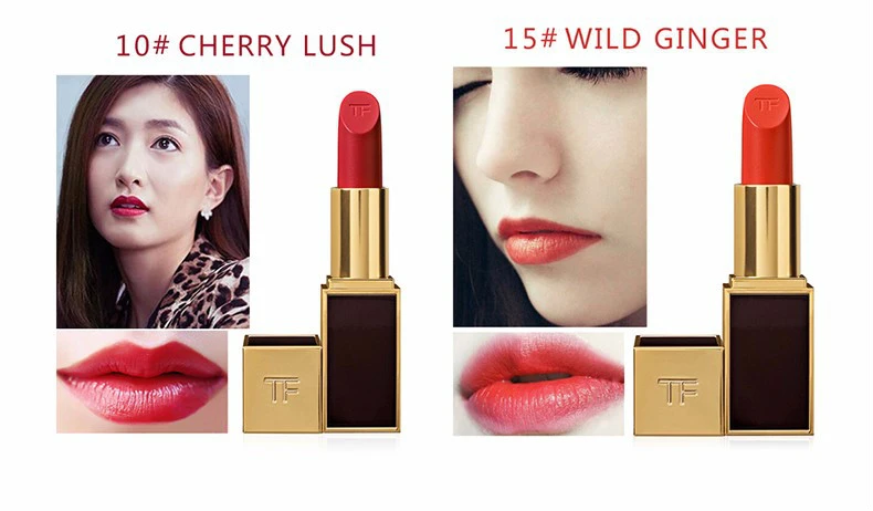 商品Tom Ford|【包邮装】TOM FORD/TF 汤姆福特 黑金黑管唇膏口红 #16 SCARLET ROUG 3g,价格¥339,第8�张图片详细描述