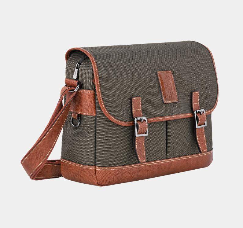 商品[国内直发] Longchamp|【10月8号左右发货】珑骧帆布配皮翻盖开合斜挎单肩包男款,价格¥2817,第6张图片详细描述