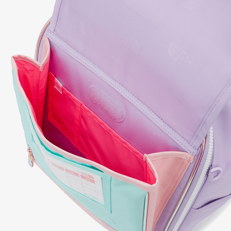 商品The North Face|【Brilliant|北面特惠】北面儿童预科生新学校包 KIDS PREPPY NEW SCH PACK LILAC NM2DQ04U,价格¥847,第9张图片详细描述
