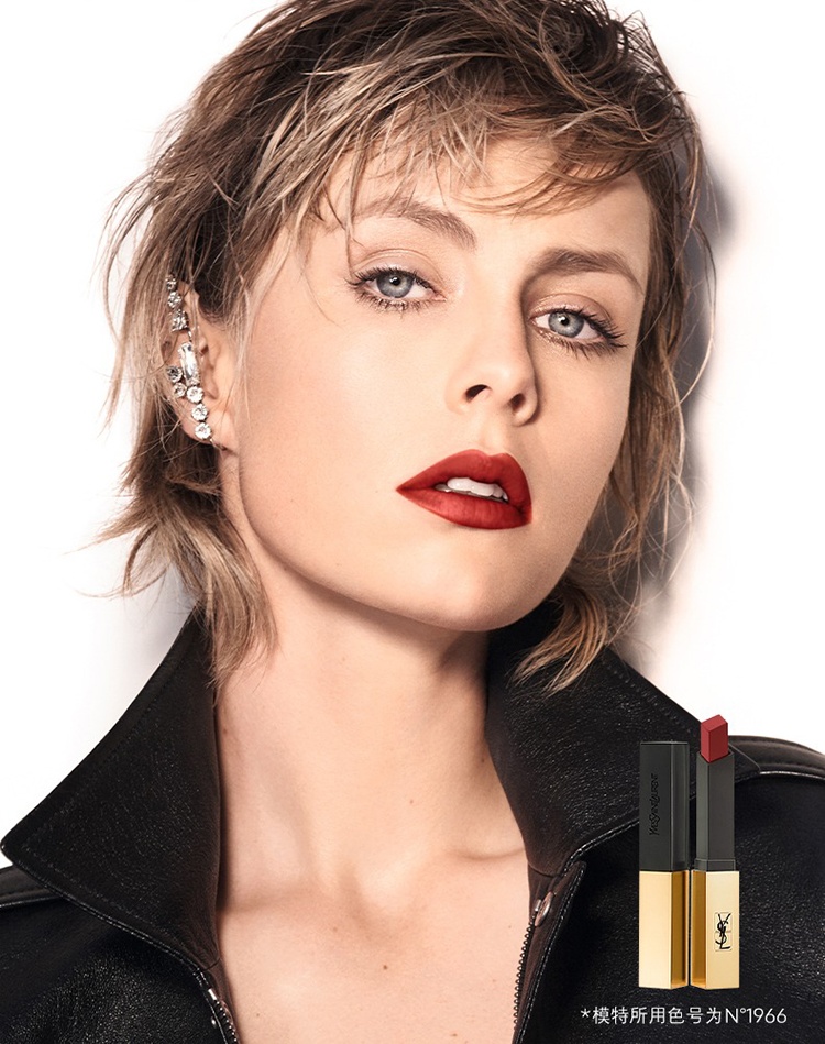 商品Yves Saint Laurent|Saint Laurent圣罗兰 【新品】YSL「细管」哑光纯口红 小金条唇膏2.2G #7#15多色可选 416番茄红,价格¥257,第3张图片详细描述