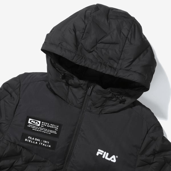 商品Fila|【Brilliant|反季折扣】FILA 鹅绒 男女通用 轻薄款羽绒服 FS2DJD4203MBLK,价格¥600,第2张图片详细描述