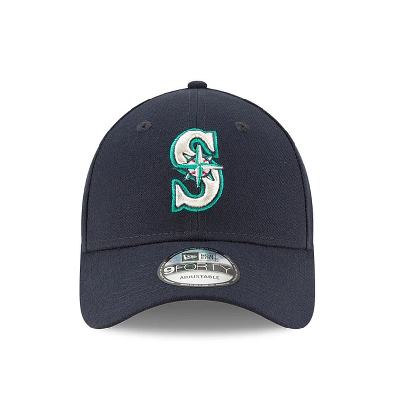 商品New Era|NEW ERA MLB THE LEAGUE 9FORTY男女通用蓝色涤纶帽子,价格¥186,第11张图片详细描述