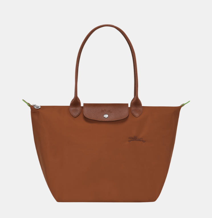 商品Longchamp|【预售6月20日左右发货】珑骧女士大号长柄织物可折叠手提单肩饺子包 L1899（香港仓发货）,价格¥953,第11张图片详细描述